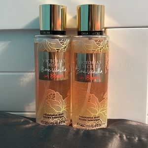two bare vanilla sprays